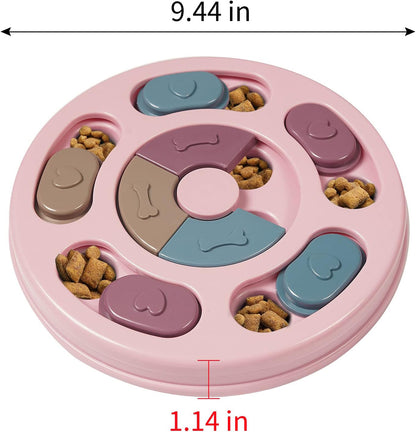Interactive Dog Puzzle Feeder Toy