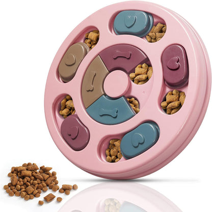 Interactive Dog Puzzle Feeder Toy