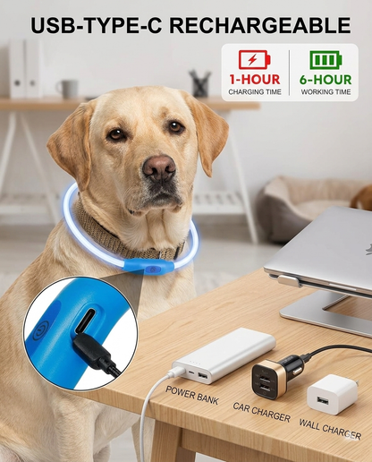 LED Dog Collar Light