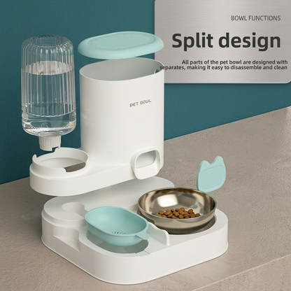 Automatic Pet Feeder with Water Dispenser