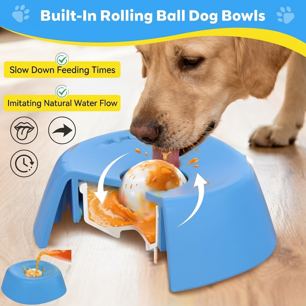 No Spill Dog Water Bowl
