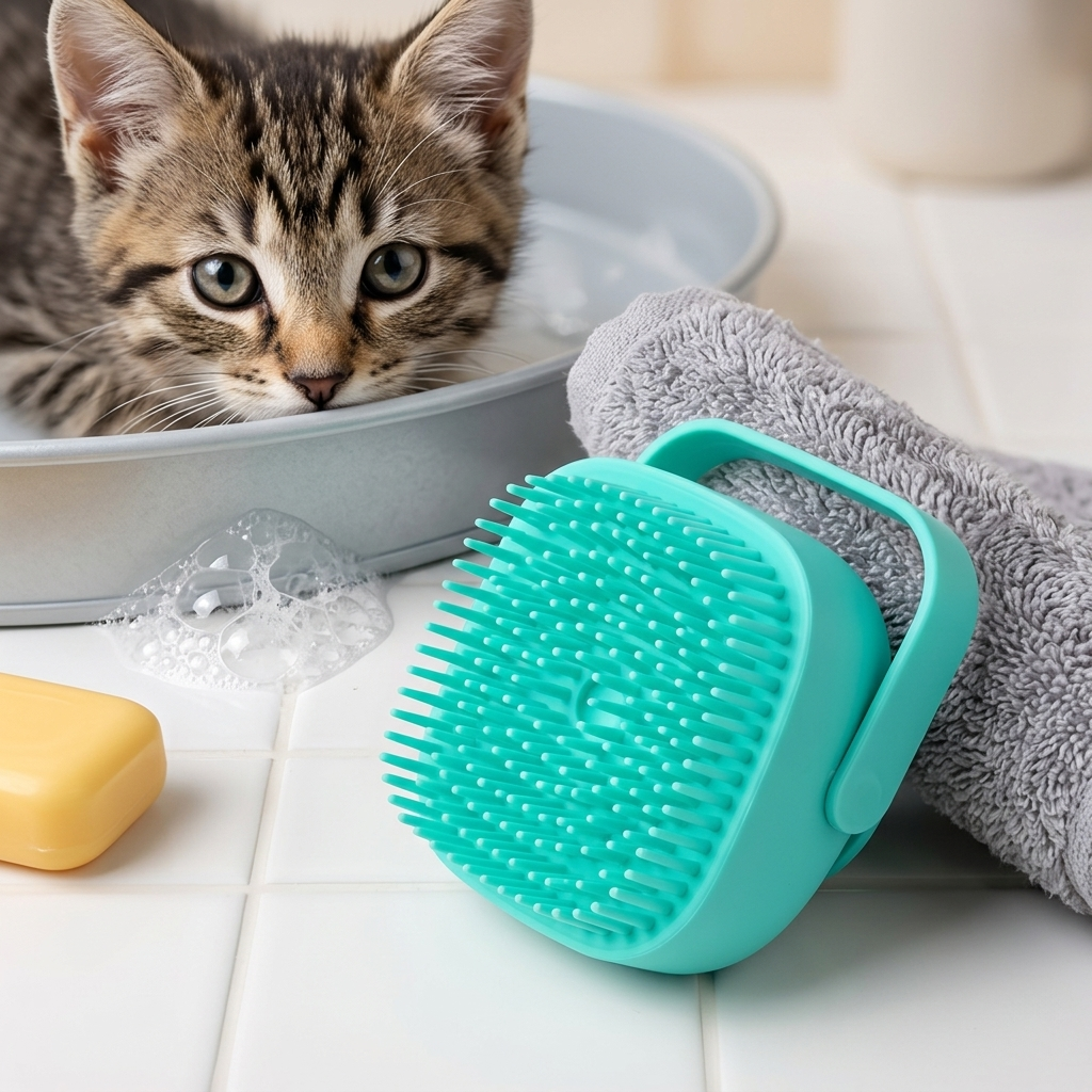 Pet Dog Shampoo Massager Brush