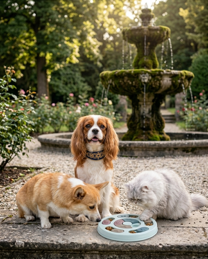 Interactive Dog Puzzle Feeder Toy