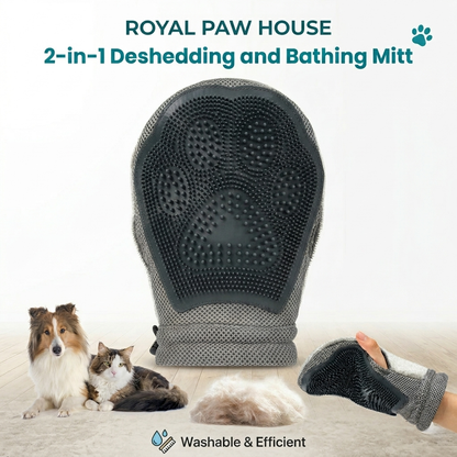 2-in-1 Pet Grooming Glove