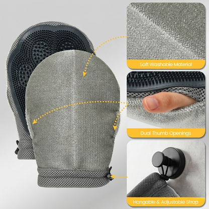 2-in-1 Pet Grooming Glove