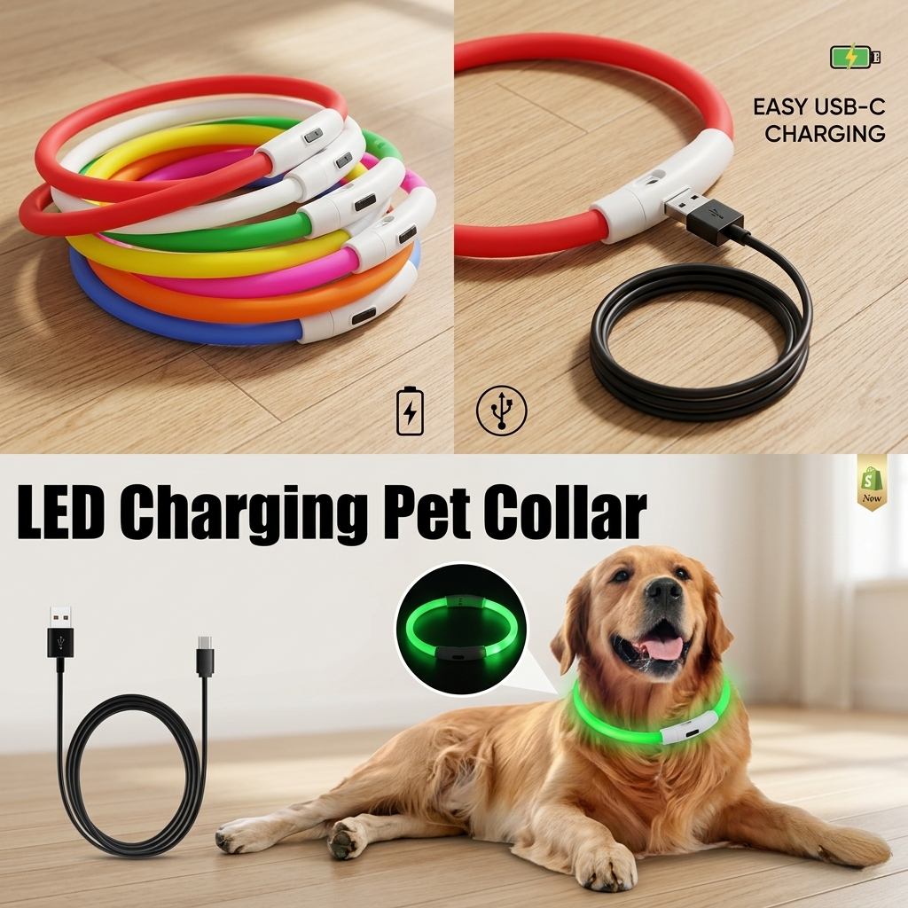 LED Dog Collar Light