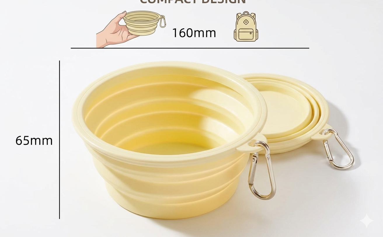 Premium Travel Dog Bowl