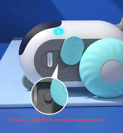 Remote Control Interactive Cat Car Toy USB Charging Chasing Automatic.